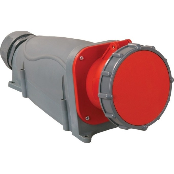 Розетка стационарная ОП PPC 135 63А 5п 3Р+РЕ+N 380В IP67 Pro JazzWay 5072794
