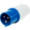Вилка переносная JAZZWAY PRO PPC 013 2P+PE 16А 220В IP44 5072251