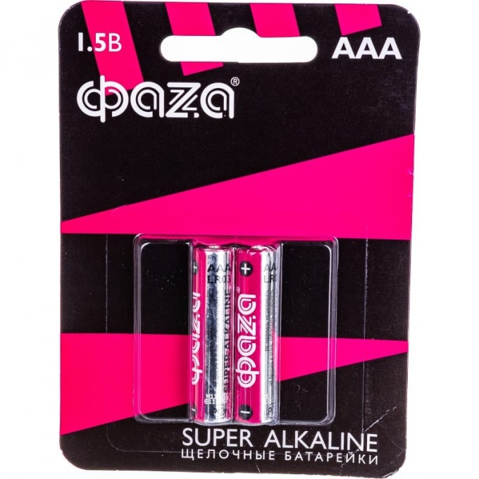 Алкалиновая батарейка JAZZWAY ФАZА LR03 Super Alkaline BL-2 2858474