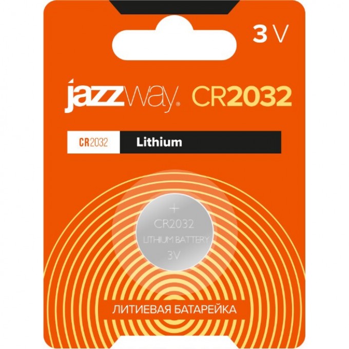 Батарейка JAZZWAY LITHIUM CR2032-1B 2852892