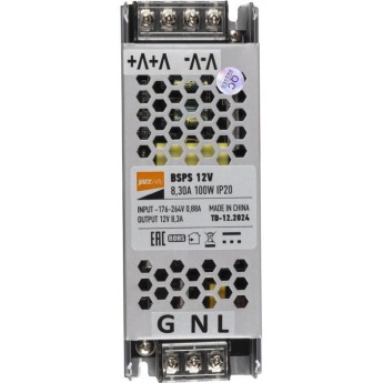 Блок питания JAZZWAY 5024342BSPS 100Вт 8.3А 12В IP20 Блок питания JAZZWAY 5024342BSPS 100Вт 8.3А 12В IP20