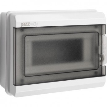 Бокс модульный JAZZWAY PRO 5071988 PDB/W 3008 GR (ЩРН-ПГ- 8) IP65 пластик накладной