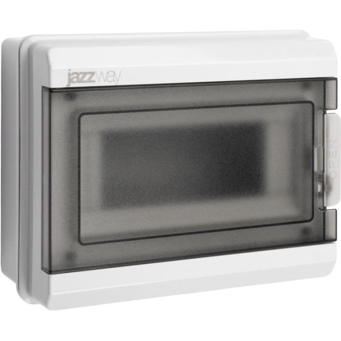 Бокс модульный JAZZWAY PRO PDB/W 3008 GR (ЩРН-ПГ- 8) IP65 пластик накладной 5071988