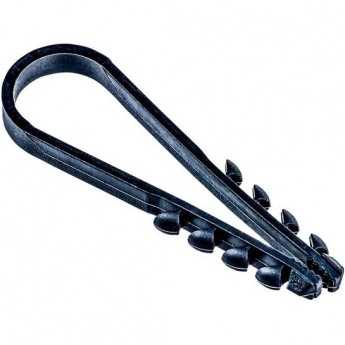 Дюбель-хомут JAZZWAY 5054844 PCD-R 05-10-45-100BL для круглого кабеля PA6.6 черн. (уп.100шт)