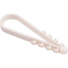 Дюбель-хомут JAZZWAY PCD-R 11-18-55-100WH для круглого кабеля PA6.6 белый (уп.100шт) 5054806