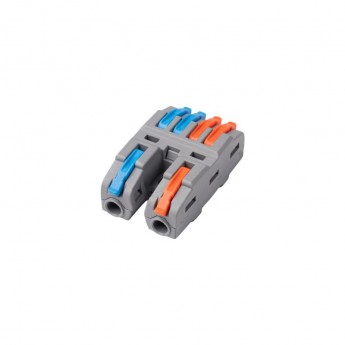 Клемма монтажная JAZZWAY 5073760 СМК PTC-2P 4224 BL/2 450В 32А 0.08-2.5(4.0)кв.мм