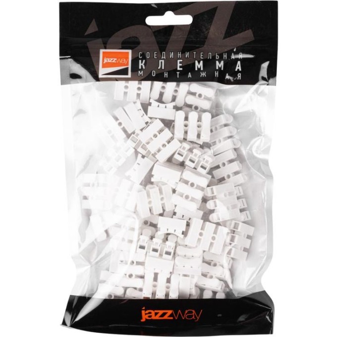 Клемма монтажная JAZZWAY СМК PTC-3P 823-1.5 450В 5А 0.2-1.5кв.мм 5074125