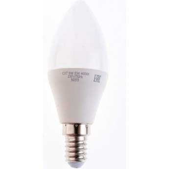 Лампа JAZZWAY PLED-SP C37 9w E14 4000K-E