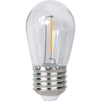 Лампа светодиодная JAZZWAY PLED-ECO S14 1W E27 2700K CLEAR