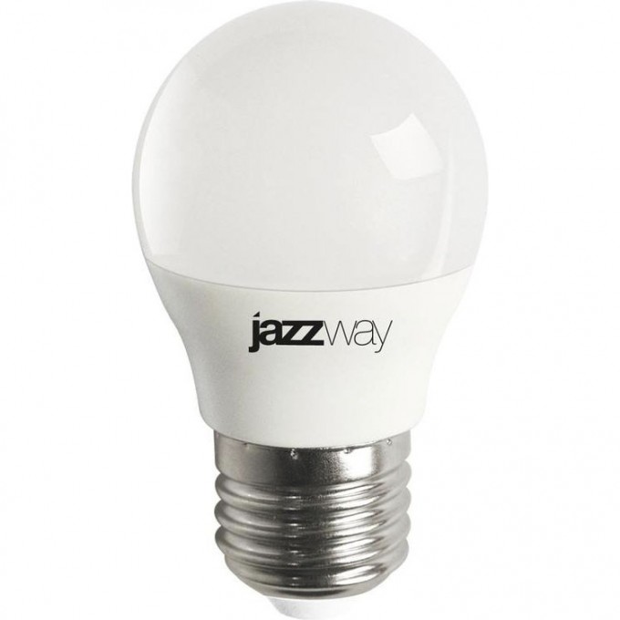 Лампа светодиодная JAZZWAY PLED-LX 8Вт G45 шар 5000К холод. бел. E14 5028623