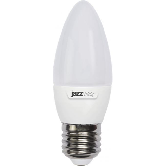 Лампа светодиодная JAZZWAY PLED POWER PLED-SP C37 7W E27 4000K (упаковка 10шт) 5018891