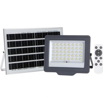 Прожектор JAZZWAY с солнечными панелями PFL SOLAR 100 6500K IP65