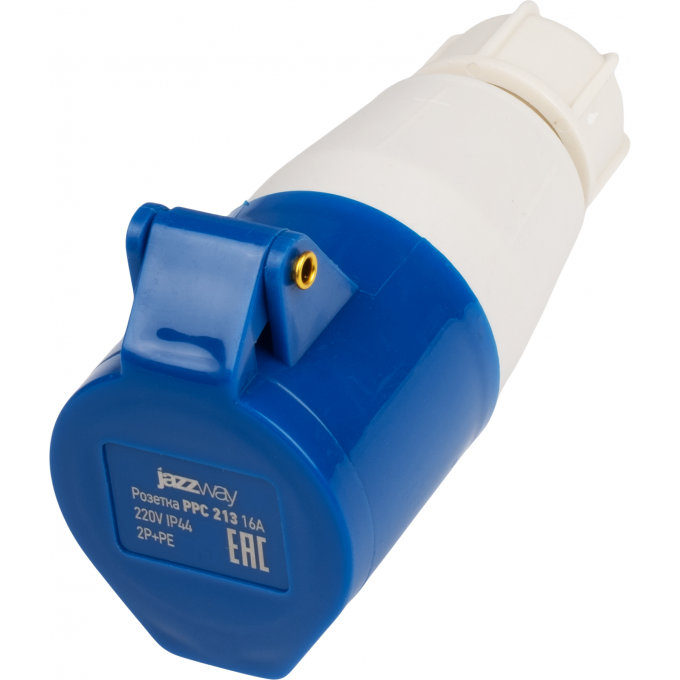Розетка переносная JAZZWAY PRO PPC 213 16А 3п 2Р+РЕ 220В IP44 5072459
