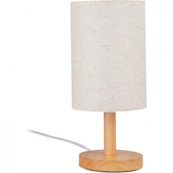 Светильник настольный JAZZWAY 5058231 JH1-01-iv 1х60Вт E27 (основа: натуральное дерево) IP20