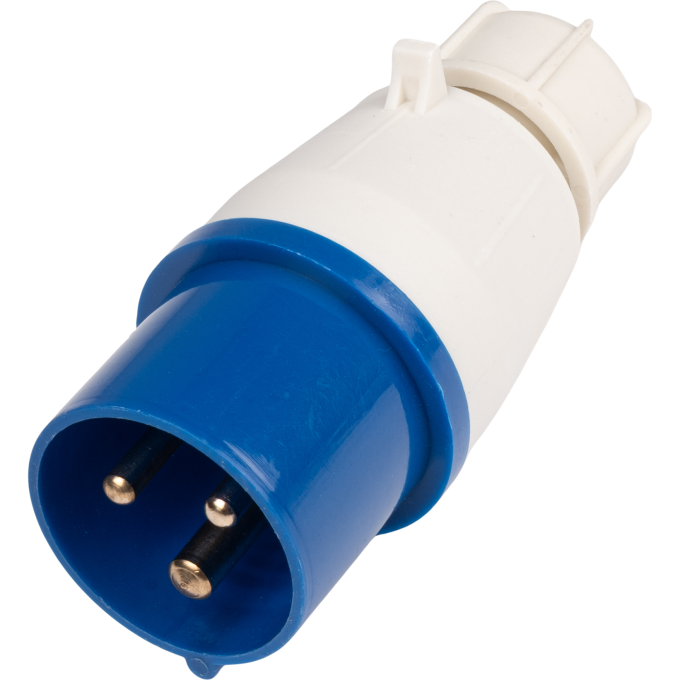 Вилка переносная JAZZWAY PRO PPC 013 2P+PE 16А 220В IP44 5072251