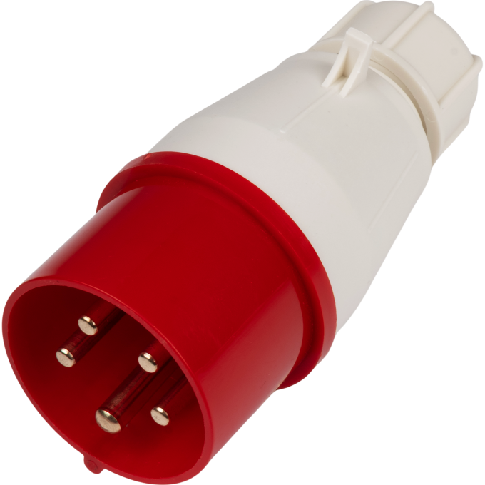 Вилка переносная JAZZWAY PRO PPC 025 3Р+РЕ+N 32А 380В IP44 5072374