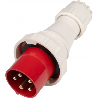Вилка переносная JAZZWAY PRO 5072435 PPC 035 3Р+РЕ+N 63А 380В IP67