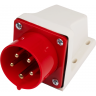 Вилка стационарная JAZZWAY PRO для наружной установки PPC 515 3Р+РЕ+N 16А 380В IP44 5072855