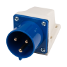 Вилка стационарная JAZZWAY PRO для наружной установки PPC 523 2Р+РЕ 32А 220В IP44 5072879